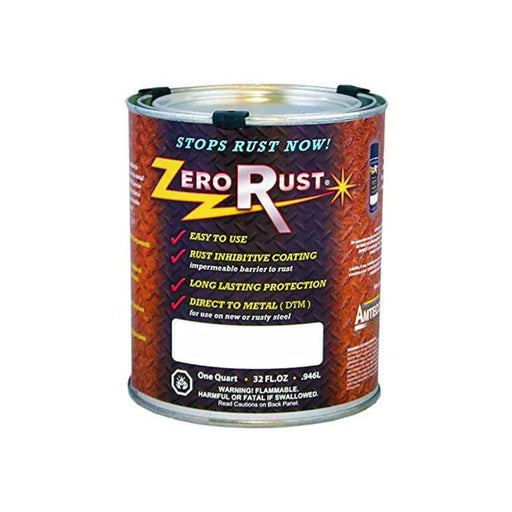 ZeroRust Zero Rust AR-67QT-CA High Solid Zero Rust Primer, 1 qt Aerosol Can, White