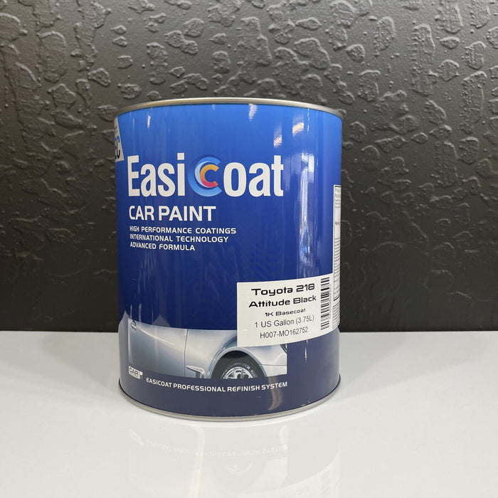 Toyota 218 Attitude Black basecoat 1 gallon EasiCoat, kit