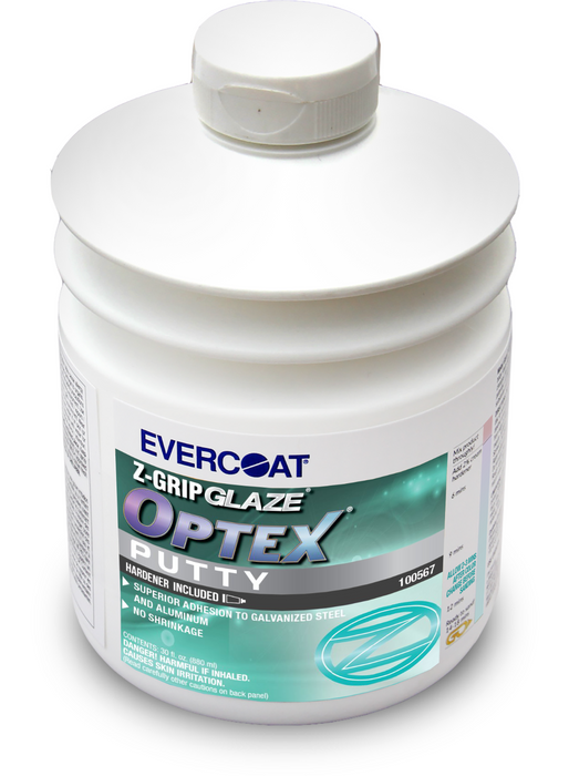 Z-Grip Optex Glaze 30 oz evercoat 100576 , with hardener.