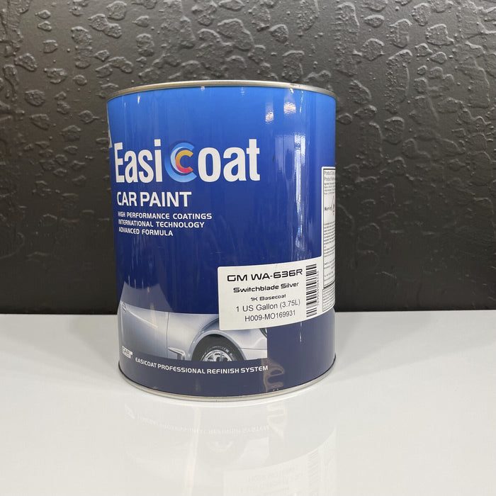 GM WA-636R SwitchBlade Silver basecoat 1 gallon EasiCoat, kit