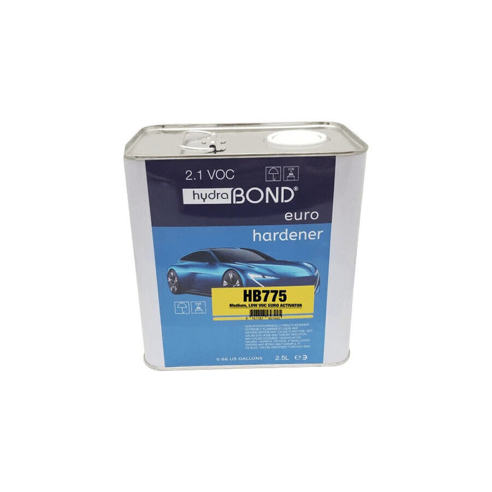 HB777 euro clear kit with medium activator HB775, 1.235 US. Gallon  5L