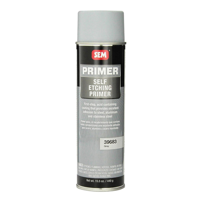 SEM 39683 Grey Self Etching Primer - 15.5 oz.